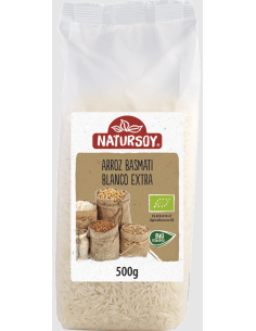 Arroz basmati blanco 500 g Natursoy