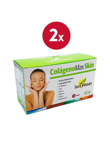 Pack 2 uds Colagenomax Skin 30 sobres