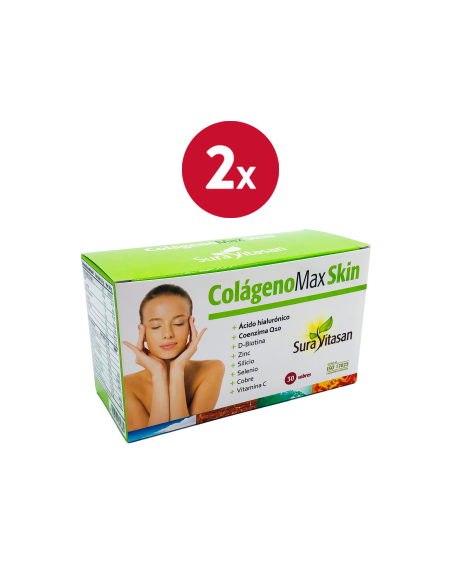Pack 2 uds Colagenomax Skin 30 sobres