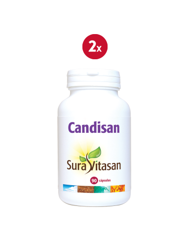 Pack de 2 uds Candisan (Candistop) 90Cap. de Sura Vitasan