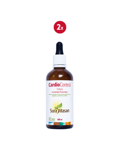 Pack 2 Cardio Control 100ml Sura Vitasan – Salud Cardiaca