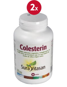Pack de 2 uds Colesterin 90Perlas de Sura Vitasan
