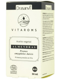 Av Almendras Dulces (Primera Presion Frio) 50Ml Cosm Org Vitaroms Drasanvi