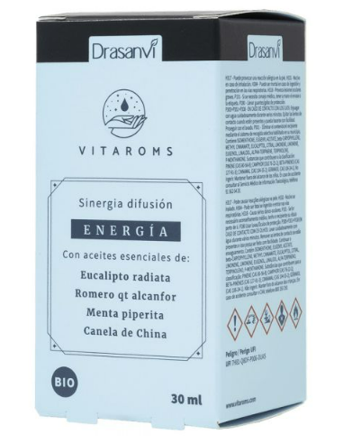 Sinergia Difusion Energia Bio 30Ml Vitaroms Drasanvi
