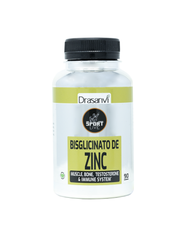 Bisglicinato Zinc 90 Comprimidos Sport Live Drasanvi