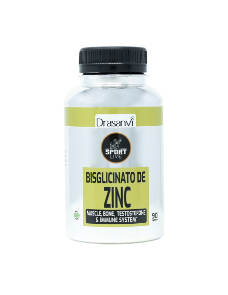 Bisglicinato Zinc 90 Comprimidos Sport Live Drasanvi