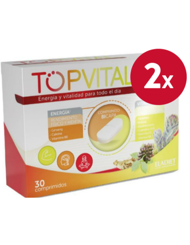 Pack de 2 uds Topvital Bicapa 30Comp. de Eladiet