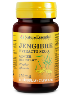Jengibre 150mg Nature Essential - 50 Cápsulas Naturales