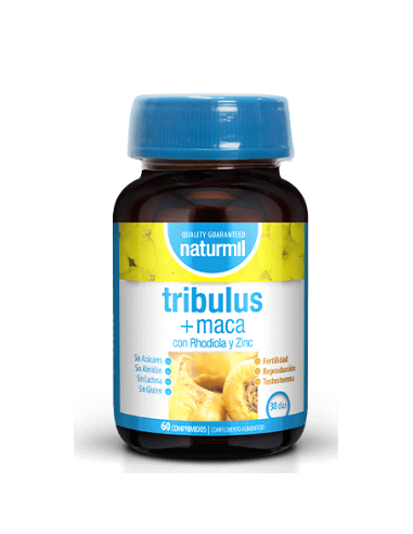 Tribulus 350 Mg + Maca 350 Mg  60 Comprimidos De Dietmed