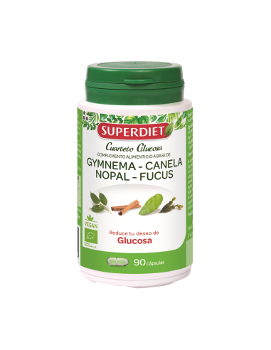 Cuarteto Anti Azúcar 90 Caps de Superdiet