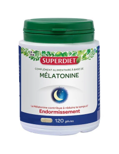 Melatonina - 120 Cápsulas de Superdiet
