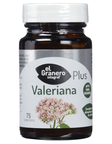Valeriana, 75 Comp, 645  Mg de El Granero Integral