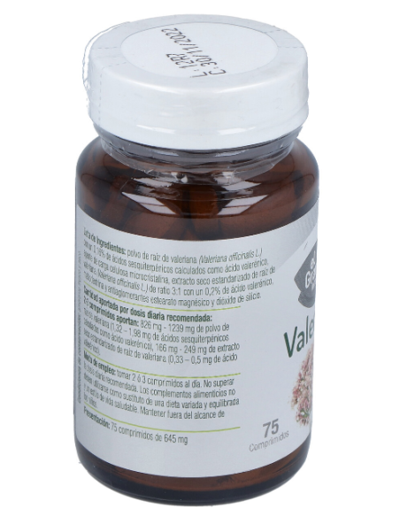 Valeriana 75 Comp. El Granero - Relajación Natural Efectiva