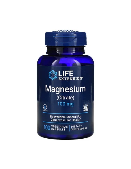 Magnesio Citrato 100 Capsulas de Ergonat