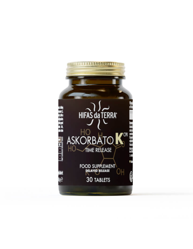 Askorbato K-Hdt 30 Comprimidos de Hifas Da Terra