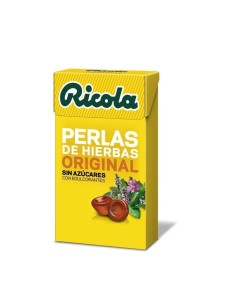 Perlas S/Az 25 G Hierbas Ricola – Alivio Natural y Frescura