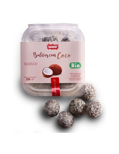 Bolitas con Coco de Sanavi