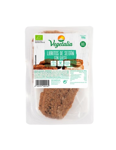 Libritos de Seitan con Queso 180g de Vegetalia