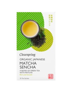 Chá Verde Japonês Orgânico Matcha Sencha 20 x 1,8g