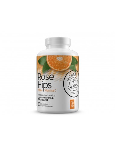 Rose Hips+Zn+Se (200 Comp Gastrorresis.) De Mederi Nutricion Integrativa