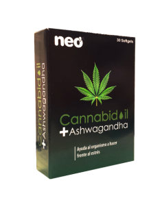 Neo Canabidiol Ashwagandha 30 Cápsulas Softgel