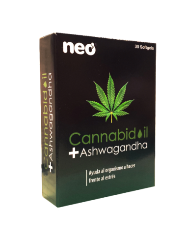 Neo Canabidiol Ashwagandha 30 Cápsulas Softgel