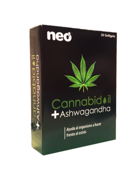 Neo Canabidiol Ashwagandha 30 Cápsulas Softgel