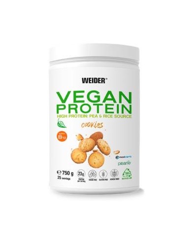 Weider Vegan Protein Cookies 750Gr. de Weider
