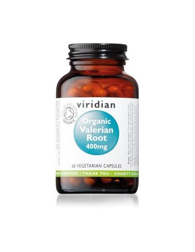 Valeriana Organica Raiz 400Mg 60Vcap. de Viridian