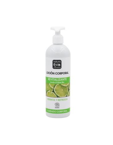 Locion Corporal Revitalizante Limon-Aloe 500Ml. de Naturabio Cosmetics