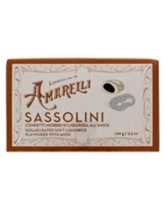 Sassolini Piedracitas Expositor 10X100Gr. de Amarelli