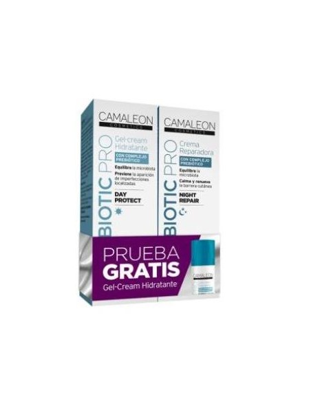 Pack N2 Bioticpro ( Reparadora+Hidratante ) de Camaleon Cosmetics