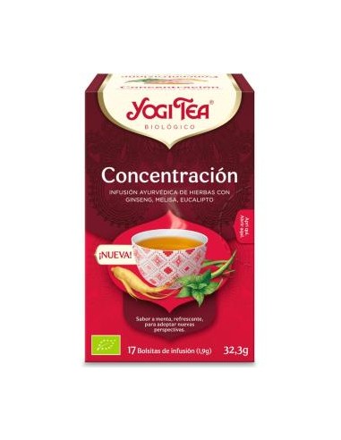 Yogi Tea Concentracion 17Infusiones de Yogi Tea