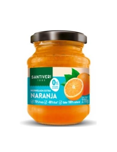 Mermelada Extra De Naranja 0% Azucares 270Gr. de Santiveri