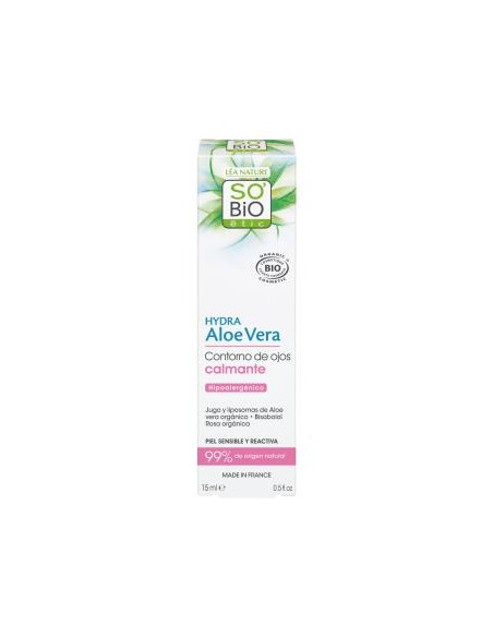 Contorno De Ojos Calmante Bisabolol-Aloe 15Ml Bio de So´Bio Etic