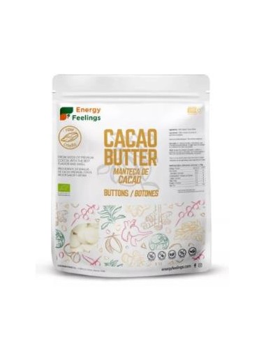 Botones De Manteca De Cacao 500Gr. Eco de Energy Feelings