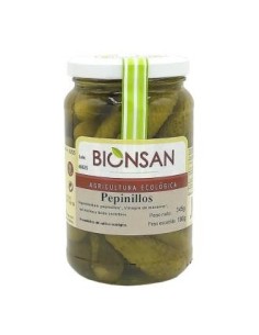 Pepinillos En Vinagre Proximidad 345Gr. Eco de Bionsan