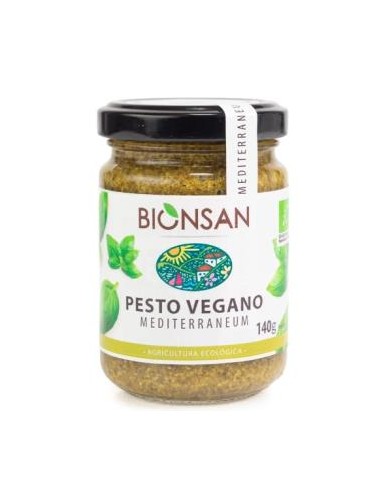 Pesto Vegano Mediterraneum 140Gr. Eco de Bionsan