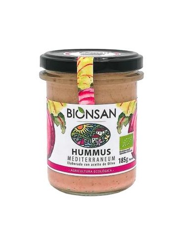 Hummus Mediterraneum 185Gr. Eco Vegan de Bionsan