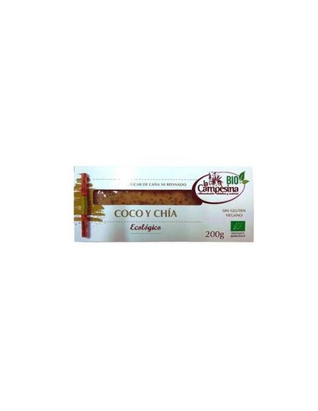 Turron Coco Chia  200Gr. Eco S/A Sg Vegan** de La Campesina