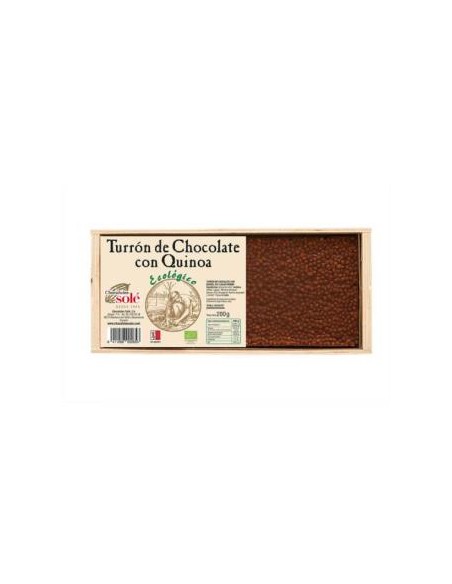 Turron Chocolate Con Quinoa 200Gr. Bio** de Chocolates Sole