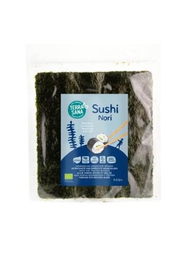 Sushi Nori 8 Laminas 15Gr. de Terrasana