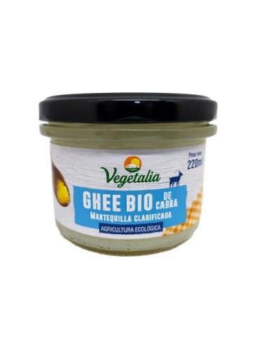Mantequilla Ghee Cabra Clarificada 220Gr. Bio de Vegetalia