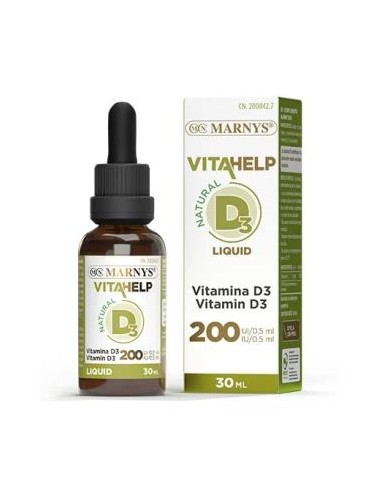 Vitahelp Vitamina D3 200Ui 30Ml. de Marnys