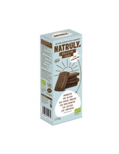Galletas De Cacao 125Gr. Bio de Natruly