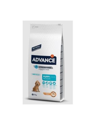 Advance Canine Puppy Medium Pollo Arroz 12Kg. de Affinity Vet