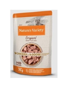 Natures Variety Feline Adult Pate Pollo Ganso 12X70Gr. de Nature S Variety Vet