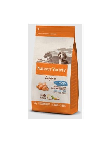 Natures Variety Canine Puppy Salmon 2Kg. de Nature S Variety Vet