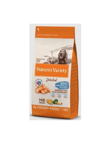 Natures Variety Canine Adult Md Mx Salmon 2Kg. de Nature S Variety Vet
