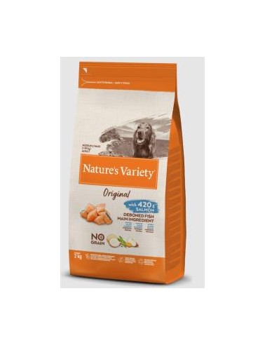 Natures Variety Canine Adult Md Max Salmon 2Kg. de Nature S Variety Vet